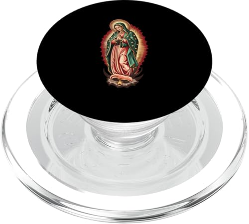 Unsere Liebe Frau von Guadalupe hält eine Bibel PopSockets PopGrip für MagSafe Unsere Liebe Frau von Guadalupe hält eine Bibel PopSockets PopGrip für MagSafe von Our Lady Of Guadalupe Catholic Religious Designs