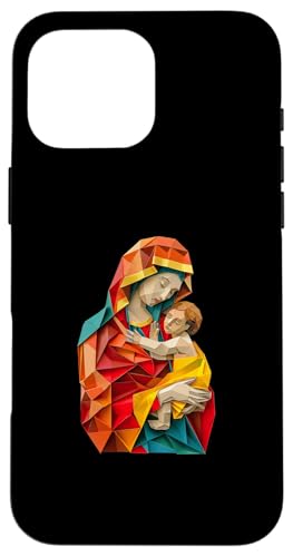 Origami Unserer Lieben Frau von der Immerwährenden Hilfe Hülle für iPhone 16 Pro Max Origami Unserer Lieben Frau von der Immerwährenden Hilfe Hülle für iPhone 16 Pro Max von Our Lady Of Perpetual Help Catholic Religious