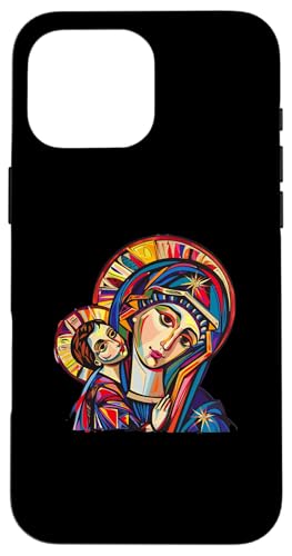 Our Lady Of Perpetual Help Expressionismus Hülle für iPhone 16 Pro Max von Our Lady Of Perpetual Help Catholic Religious