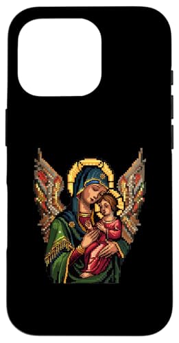 Unsere Liebe Frau von der Immerwährenden Hilfe 8 Bit Hülle für iPhone 16 Pro Unsere Liebe Frau von der Immerwährenden Hilfe 8 Bit Hülle für iPhone 16 Pro von Our Lady Of Perpetual Help Catholic Religious