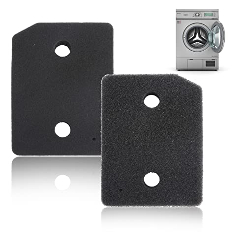 2Pcs Filter Schaumfilter Wärmepumpentrockner Filtermatte kompatibel mit Miele 9164761 Trockner Fein-Grob 207 x 157 x 30mm Schwammfilter Kondenstrockner Fusselfilter Schaumstoff Sponge Filtermatte von OusSee