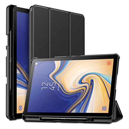 Outbit Samsung Tab S4 Tablet-HüLle, 10,5 Zoll Magnetische Tablet-HüLle Für Samsung S4, Mit Integriertem Stifthalter Für Samsung Galaxy Tab S4 Tablet, Automatische Wake/Sleep-Funktion von Outbit