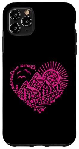 Abenteuer erwartet Outdoor Natur Wanderung Berg Reise Herz Hülle für iPhone 11 Pro Max Abenteuer erwartet Outdoor Natur Wanderung Berg Reise Herz Hülle für iPhone 11 Pro Max von Outdoor Nature Hike Mountain Travel Wildlife Heart