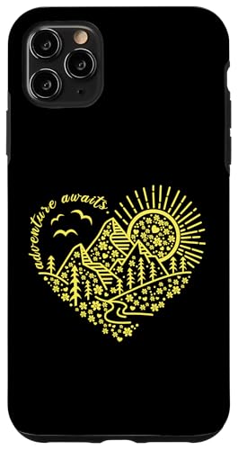 Outdoor-Naturabenteuerfreunde und so beginnt das Abenteuer Hülle für iPhone 11 Pro Max Outdoor-Naturabenteuerfreunde und so beginnt das Abenteuer Hülle für iPhone 11 Pro Max von Outdoor Nature Hike Mountain Travel Wildlife Heart