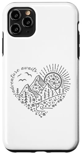 Outdoor-Naturabenteuerfreunde und so beginnt das Abenteuer Hülle für iPhone 11 Pro Max Outdoor-Naturabenteuerfreunde und so beginnt das Abenteuer Hülle für iPhone 11 Pro Max von Outdoor Nature Hike Mountain Travel Wildlife Heart