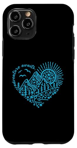 Outdoor-Naturabenteuerfreunde und so beginnt das Abenteuer Hülle für iPhone 11 Pro Outdoor-Naturabenteuerfreunde und so beginnt das Abenteuer Hülle für iPhone 11 Pro von Outdoor Nature Hike Mountain Travel Wildlife Heart