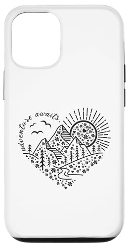 Outdoor-Naturabenteuerfreunde und so beginnt das Abenteuer Hülle für iPhone 12/12 Pro Outdoor-Naturabenteuerfreunde und so beginnt das Abenteuer Hülle für iPhone 12/12 Pro von Outdoor Nature Hike Mountain Travel Wildlife Heart