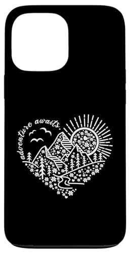 Outdoor-Naturabenteuerfreunde und so beginnt das Abenteuer Hülle für iPhone 13 Pro Max Outdoor-Naturabenteuerfreunde und so beginnt das Abenteuer Hülle für iPhone 13 Pro Max von Outdoor Nature Hike Mountain Travel Wildlife Heart