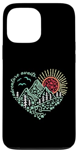Outdoor-Naturabenteuerfreunde und so beginnt das Abenteuer Hülle für iPhone 13 Pro Max Outdoor-Naturabenteuerfreunde und so beginnt das Abenteuer Hülle für iPhone 13 Pro Max von Outdoor Nature Hike Mountain Travel Wildlife Heart