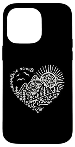 Outdoor-Naturabenteuerfreunde und so beginnt das Abenteuer Hülle für iPhone 14 Pro Max Outdoor-Naturabenteuerfreunde und so beginnt das Abenteuer Hülle für iPhone 14 Pro Max von Outdoor Nature Hike Mountain Travel Wildlife Heart