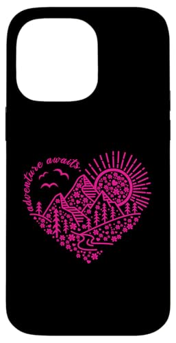 Outdoor-Naturabenteuerfreunde und so beginnt das Abenteuer Hülle für iPhone 14 Pro Max Outdoor-Naturabenteuerfreunde und so beginnt das Abenteuer Hülle für iPhone 14 Pro Max von Outdoor Nature Hike Mountain Travel Wildlife Heart
