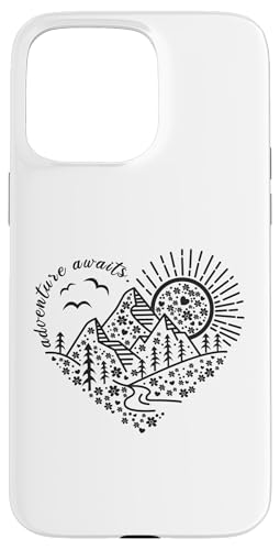 Outdoor-Naturabenteuerfreunde und so beginnt das Abenteuer Hülle für iPhone 15 Pro Max Outdoor-Naturabenteuerfreunde und so beginnt das Abenteuer Hülle für iPhone 15 Pro Max von Outdoor Nature Hike Mountain Travel Wildlife Heart
