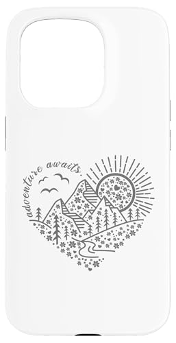 Outdoor-Naturabenteuerfreunde und so beginnt das Abenteuer Hülle für iPhone 15 Pro Outdoor-Naturabenteuerfreunde und so beginnt das Abenteuer Hülle für iPhone 15 Pro von Outdoor Nature Hike Mountain Travel Wildlife Heart