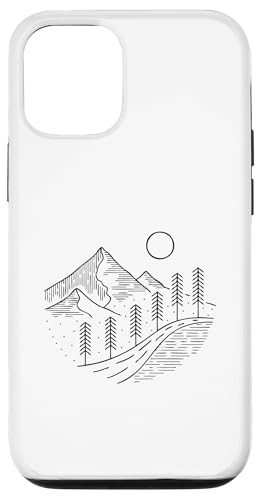 Retro Outdoor Natur Wildlife Berg Wald Sonne Abenteuer Hülle für iPhone 12/12 Pro Retro Outdoor Natur Wildlife Berg Wald Sonne Abenteuer Hülle für iPhone 12/12 Pro von Outdoor Nature Wildlife Mountain Forest Adventure