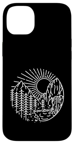 Retro Outdoor Natur Wildlife Berg Wald Sonne Abenteuer Hülle für iPhone 14 Plus Retro Outdoor Natur Wildlife Berg Wald Sonne Abenteuer Hülle für iPhone 14 Plus von Outdoor Nature Wildlife Mountain Forest Adventure