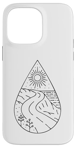 Retro Outdoor Natur Wildlife Berg Wald Sonne Abenteuer Hülle für iPhone 14 Pro Max von Outdoor Nature Wildlife Mountain Forest Adventure