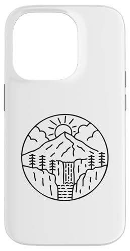 Retro Outdoor Natur Wildlife Berg Wald Sonne Abenteuer Hülle für iPhone 14 Pro Retro Outdoor Natur Wildlife Berg Wald Sonne Abenteuer Hülle für iPhone 14 Pro von Outdoor Nature Wildlife Mountain Forest Adventure