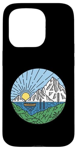 Retro Outdoor Natur Wildlife Berg Wald Sonne Abenteuer Hülle für iPhone 15 Pro Retro Outdoor Natur Wildlife Berg Wald Sonne Abenteuer Hülle für iPhone 15 Pro von Outdoor Nature Wildlife Mountain Forest Adventure