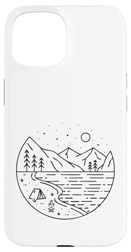 Retro Outdoor Natur Wildlife Berg Wald Sonne Abenteuer Hülle für iPhone 15 Retro Outdoor Natur Wildlife Berg Wald Sonne Abenteuer Hülle für iPhone 15 von Outdoor Nature Wildlife Mountain Forest Adventure