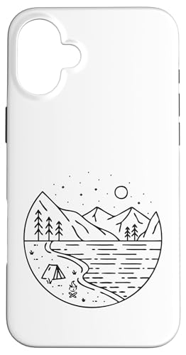 Retro Outdoor Natur Wildlife Berg Wald Sonne Abenteuer Hülle für iPhone 16 Plus Retro Outdoor Natur Wildlife Berg Wald Sonne Abenteuer Hülle für iPhone 16 Plus von Outdoor Nature Wildlife Mountain Forest Adventure