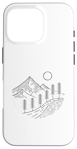 Retro Outdoor Natur Wildlife Berg Wald Sonne Abenteuer Hülle für iPhone 16 Pro Retro Outdoor Natur Wildlife Berg Wald Sonne Abenteuer Hülle für iPhone 16 Pro von Outdoor Nature Wildlife Mountain Forest Adventure