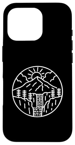 Retro Outdoor Natur Wildlife Berg Wald Sonne Abenteuer Hülle für iPhone 16 Pro Retro Outdoor Natur Wildlife Berg Wald Sonne Abenteuer Hülle für iPhone 16 Pro von Outdoor Nature Wildlife Mountain Forest Adventure