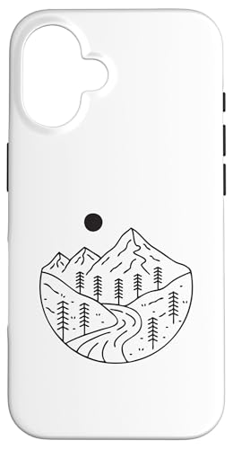 Retro Outdoor Natur Wildlife Berg Wald Sonne Abenteuer Hülle für iPhone 16 Retro Outdoor Natur Wildlife Berg Wald Sonne Abenteuer Hülle für iPhone 16 von Outdoor Nature Wildlife Mountain Forest Adventure
