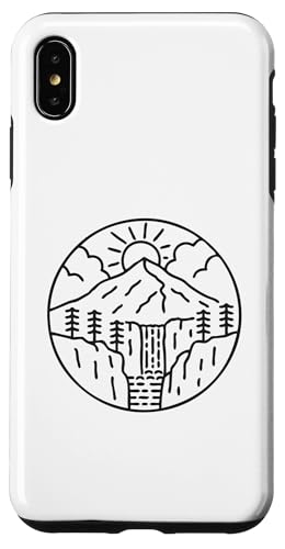 Retro Outdoor Natur Wildlife Berg Wald Sonne Abenteuer Hülle für iPhone XS Max Retro Outdoor Natur Wildlife Berg Wald Sonne Abenteuer Hülle für iPhone XS Max von Outdoor Nature Wildlife Mountain Forest Adventure