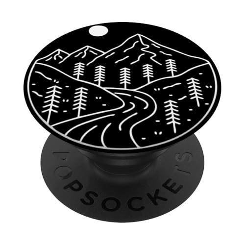 Retro Outdoor Natur Wildlife Berg Wald Sonne Abenteuer PopSockets Klebender PopGrip Retro Outdoor Natur Wildlife Berg Wald Sonne Abenteuer PopSockets Klebender PopGrip von Outdoor Nature Wildlife Mountain Forest Adventure