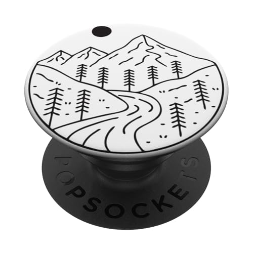 Retro Outdoor Natur Wildlife Berg Wald Sonne Abenteuer PopSockets Klebender PopGrip Retro Outdoor Natur Wildlife Berg Wald Sonne Abenteuer PopSockets Klebender PopGrip von Outdoor Nature Wildlife Mountain Forest Adventure