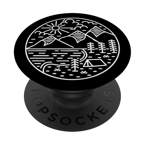 Retro Outdoor Natur Wildlife Berg Wald Sonne Abenteuer PopSockets Klebender PopGrip Retro Outdoor Natur Wildlife Berg Wald Sonne Abenteuer PopSockets Klebender PopGrip von Outdoor Nature Wildlife Mountain Forest Adventure