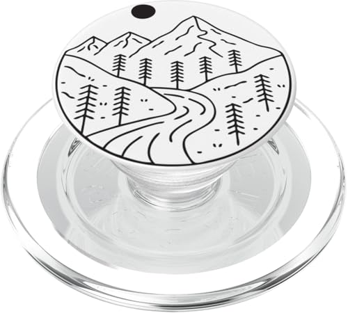 Retro Outdoor Natur Wildlife Berg Wald Sonne Abenteuer PopSockets PopGrip für MagSafe Retro Outdoor Natur Wildlife Berg Wald Sonne Abenteuer PopSockets PopGrip für MagSafe von Outdoor Nature Wildlife Mountain Forest Adventure