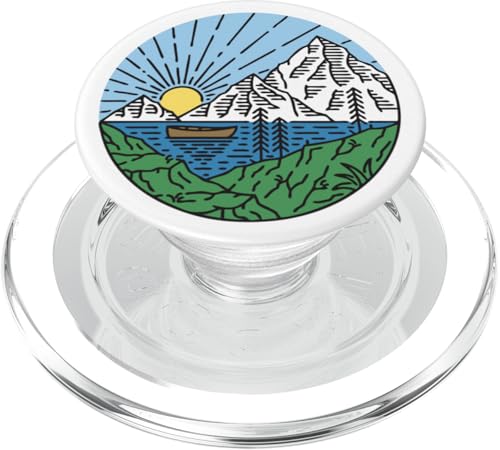 Retro Outdoor Natur Wildlife Berg Wald Sonne Abenteuer PopSockets PopGrip für MagSafe Retro Outdoor Natur Wildlife Berg Wald Sonne Abenteuer PopSockets PopGrip für MagSafe von Outdoor Nature Wildlife Mountain Forest Adventure