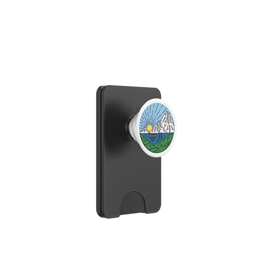 Retro Outdoor Natur Wildlife Berg Wald Sonne Abenteuer PopSockets PopWallet für MagSafe Retro Outdoor Natur Wildlife Berg Wald Sonne Abenteuer PopSockets PopWallet für MagSafe von Outdoor Nature Wildlife Mountain Forest Adventure