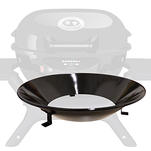 Outdoorchef Ersatz Trichter für 420er Gas Grill Kugel [Flammschutz] 1 Stück OBERER RING Gasgrill Kugelgrill Outdoorchef emailliert DM 35 cm [Ambri, Ambri Evo] 18.321.41 von Outdoorchef