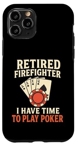 Feuerwehrmann im Ruhestand, Poker Time, Vintage-Stil Hülle für iPhone 11 Pro Feuerwehrmann im Ruhestand, Poker Time, Vintage-Stil Hülle für iPhone 11 Pro von Outdoors Life Camping Fishing Hiking Gear