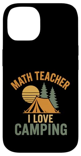 Mathe Lehrer Camping Zelt Retro Style Hülle für iPhone 14 von Outdoors Life Camping Fishing Hiking Gear