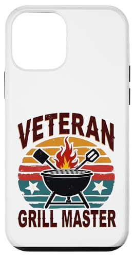 Patriotischer Veteran BBQ Legend Retro Hinterhof Grill Hülle für iPhone 12 mini von Outdoors Life Camping Fishing Hiking Gear
