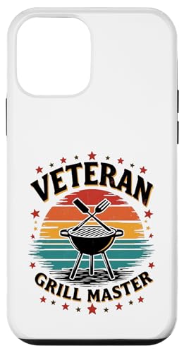 Proud Veteran BBQ King Retro Outdoor Grillen Hülle für iPhone 12 mini von Outdoors Life Camping Fishing Hiking Gear
