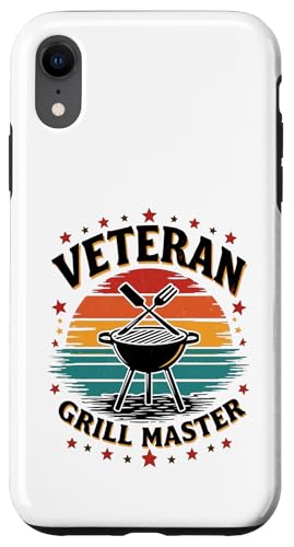 Proud Veteran BBQ King Retro Outdoor Grillen Hülle für iPhone XR Proud Veteran BBQ King Retro Outdoor Grillen Hülle für iPhone XR von Outdoors Life Camping Fishing Hiking Gear