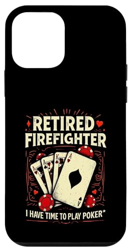 Retired Firefighter Poker Time Lustiger Kartenspieler Hülle für iPhone 12 mini von Outdoors Life Camping Fishing Hiking Gear
