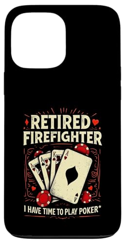 Retired Firefighter Poker Time Lustiger Kartenspieler Hülle für iPhone 13 Pro Max Retired Firefighter Poker Time Lustiger Kartenspieler Hülle für iPhone 13 Pro Max von Outdoors Life Camping Fishing Hiking Gear