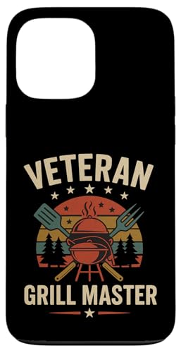 Veteran Grill Master im Retro-BBQ-Stil Hülle für iPhone 13 Pro Max Veteran Grill Master im Retro-BBQ-Stil Hülle für iPhone 13 Pro Max von Outdoors Life Camping Fishing Hiking Gear