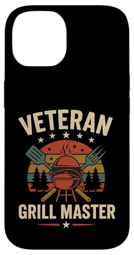 Veteran Grill Master im Retro-BBQ-Stil Hülle für iPhone 14 Veteran Grill Master im Retro-BBQ-Stil Hülle für iPhone 14 von Outdoors Life Camping Fishing Hiking Gear