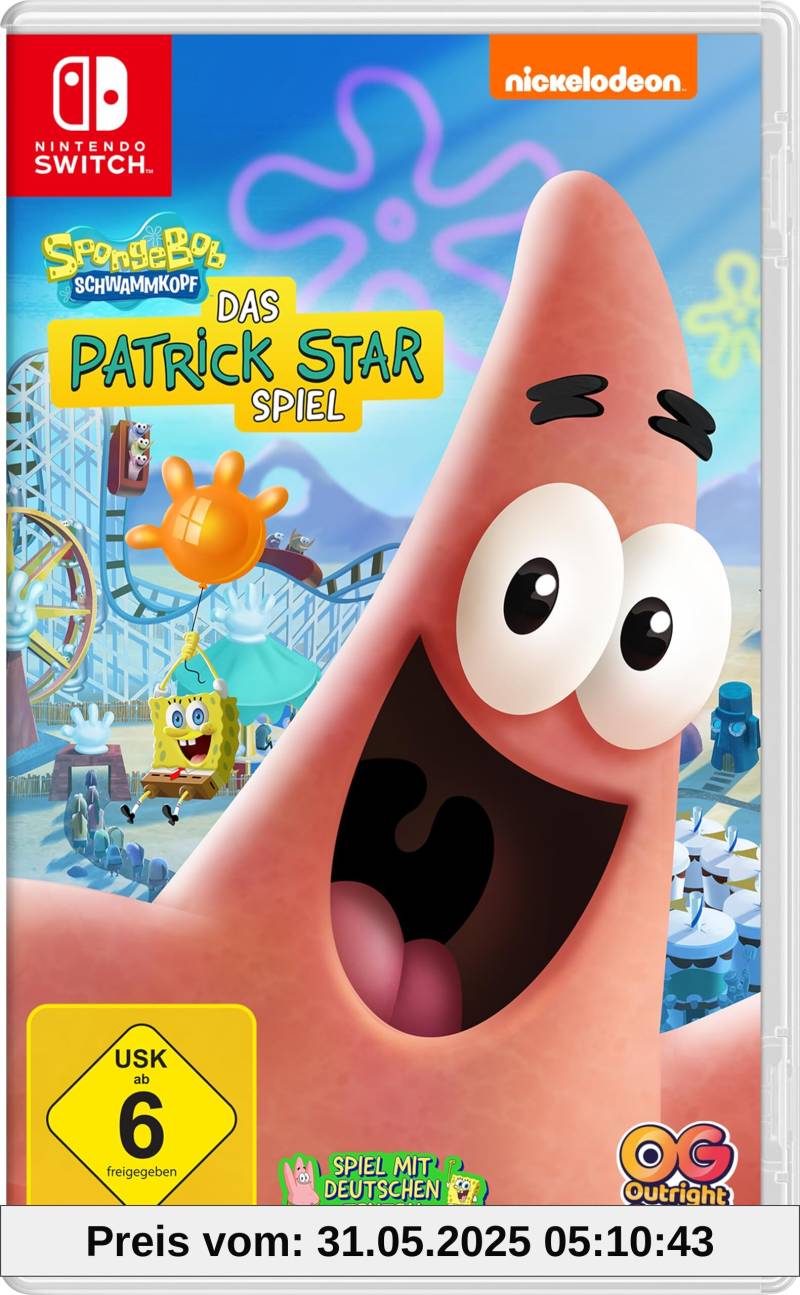 Das Patrick Star Spiel - Spongebob Schwammkopf von Outright Games