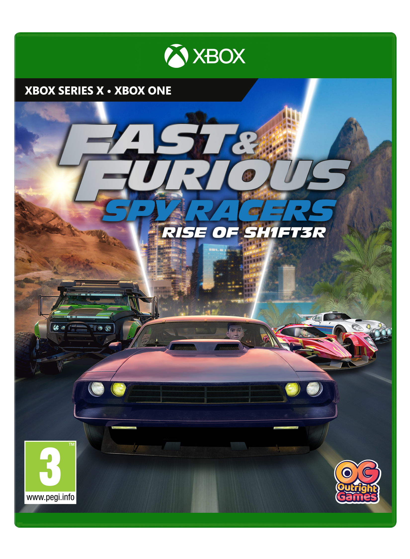 Fast&Furious: Spy Racers Rise of SH1FT3R (XBOX/XSERIESX) von Outright Games