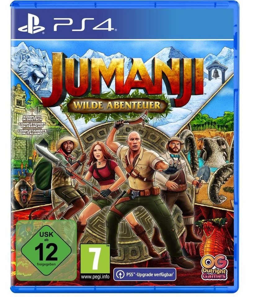 Jumanji: Wilde Abenteuer PlayStation 4 von Outright Games