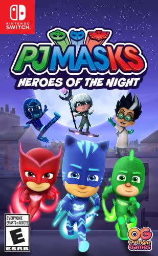PJ Masks: Helden der Nacht (Heroes of The Night) [PEGI] (Deutsch spielbar) (Nintendo Switch) von Outright Games