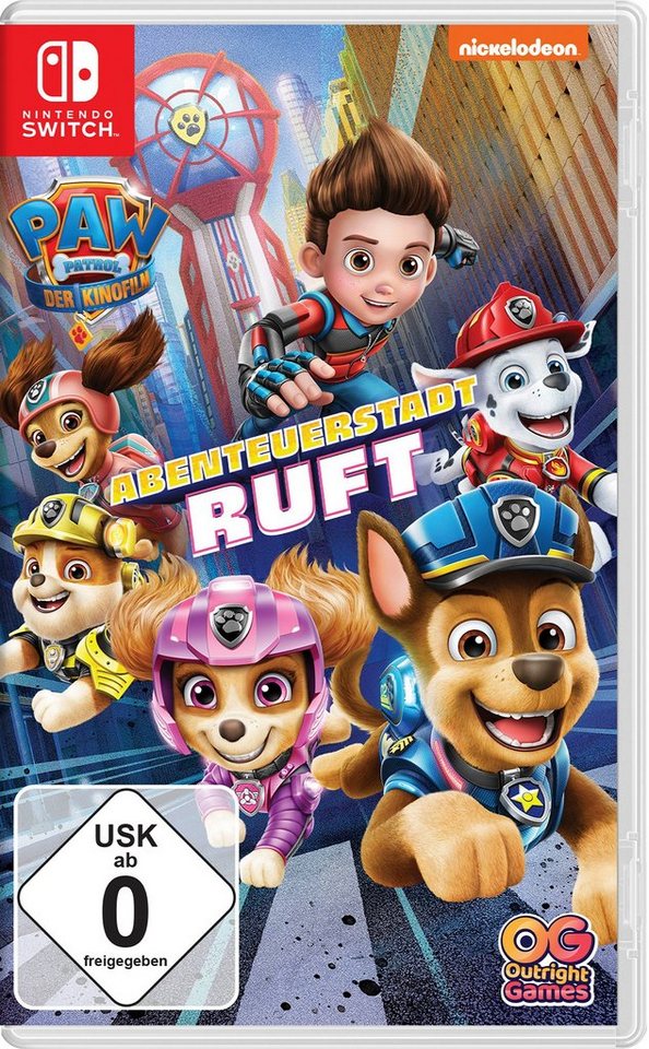 Paw Patrol Der Kinofilm: Abenteuerstadt ruft Nintendo Switch von Outright Games