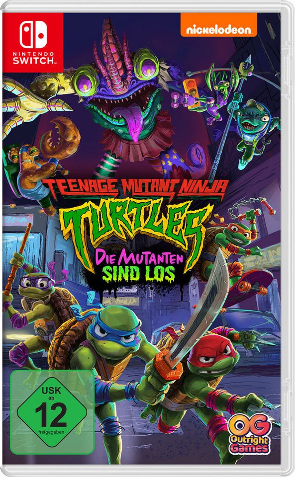 TMNT - Teenage Mutant Ninja Turtles: Die Mutanten sind los Nintendo Switch TMNT - Teenage Mutant Ninja Turtles: Die Mutanten sind los Nintendo Switch von Outright Games